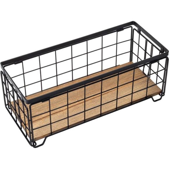 Metal Wire Storage Basket – Toilet Paper Holder - Picture 1 of 7